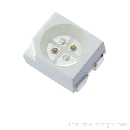 1206 3528 5050 5054 Top View PLCC4 RGB Full Color SMD LED Electronic Components